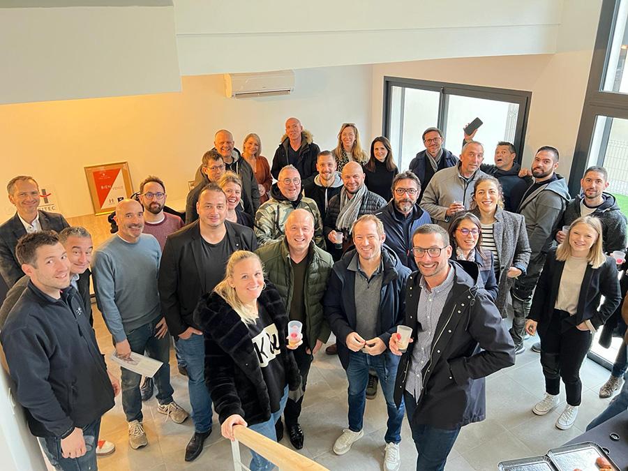 Visite de la résidence Paul Valéry avec le réseau Sélection 30 à Nîmes