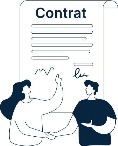 Signature d’un contrat de réservation immobilier